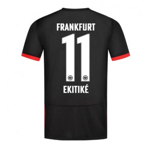 Eintracht Frankfurt Hugo Ekitike #11 Gostujuci Dres 2024-25 Kratak Rukavima